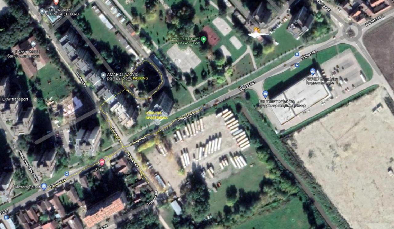Apartman Radakovic Subotica Exterior foto